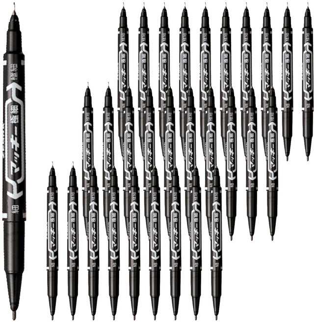 제브라 맥키엑스트라파인 MO-120-MC-BK, 1색, 40개