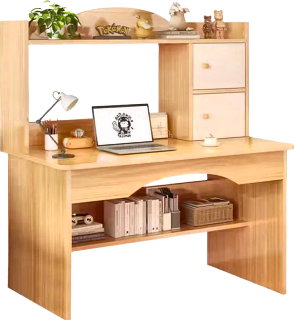 E家工廠 標準書桌 144-SYKC 賽杉木色 80 x 45 x 120cm, 1個