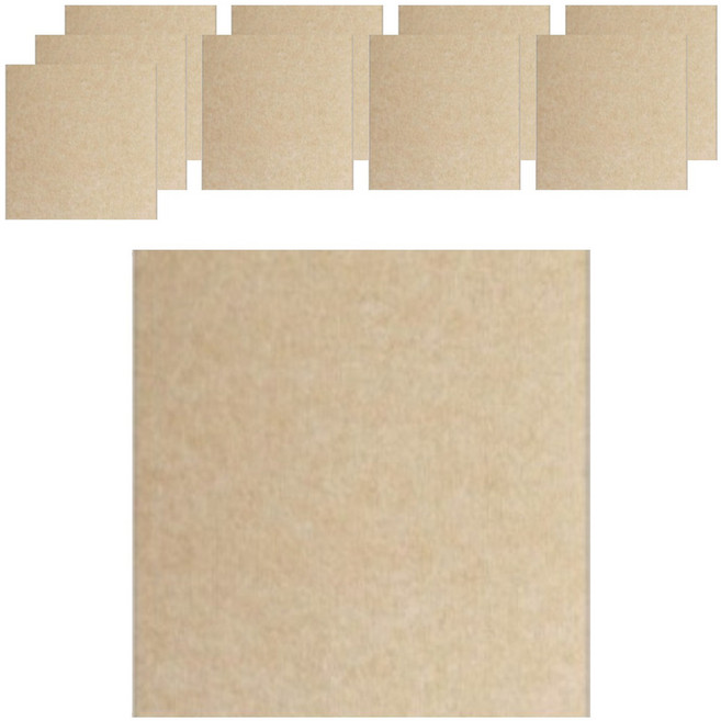 DAPACO 隔音毛氈牆壁防黴貼 30 x 30 cm, 純淨米色, 10個
