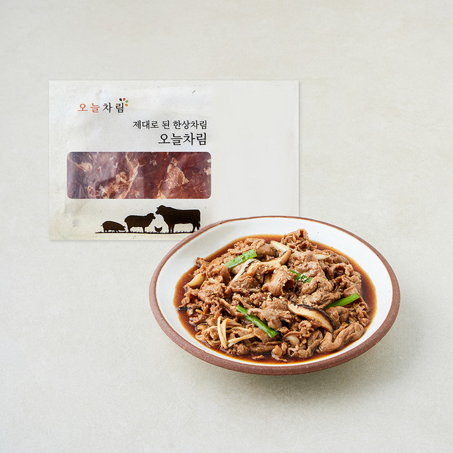 오늘차림 한돈 양념 불고기, 1개, 1kg