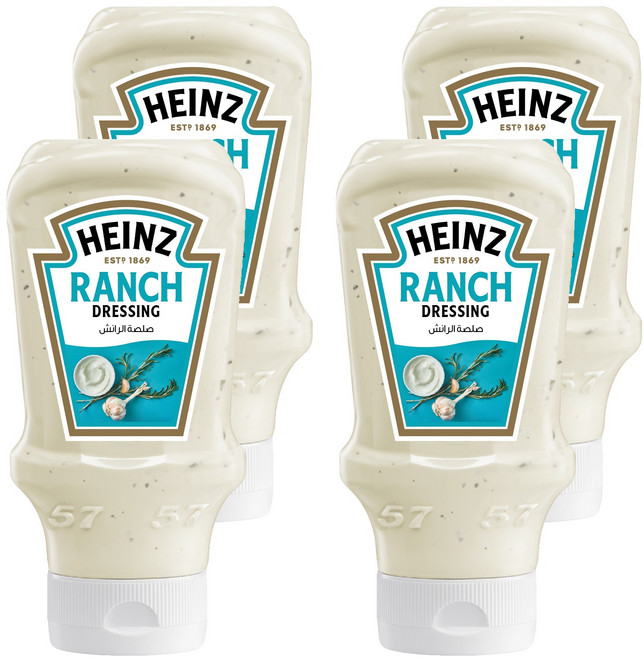 하인즈 랜치 드레싱, 418.5g, 4개