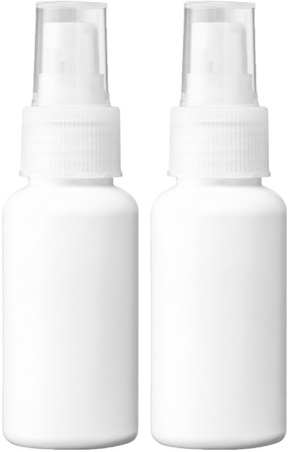 MEKO 不透光分裝噴瓶 60ml, 白色, 2個