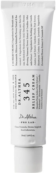 닥터엘시아 345 릴리프 크림, 50ml, 1개 - 쿠팡