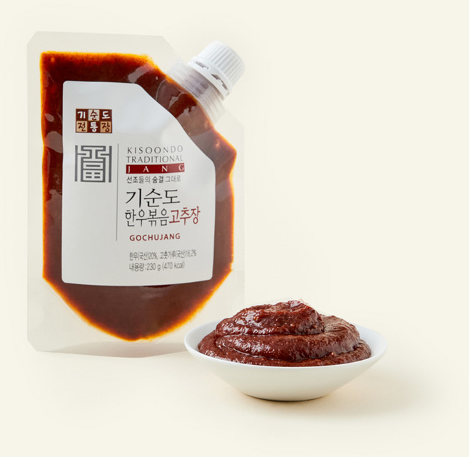 기순도전통장 한우 볶음고추장, 230g, 1개