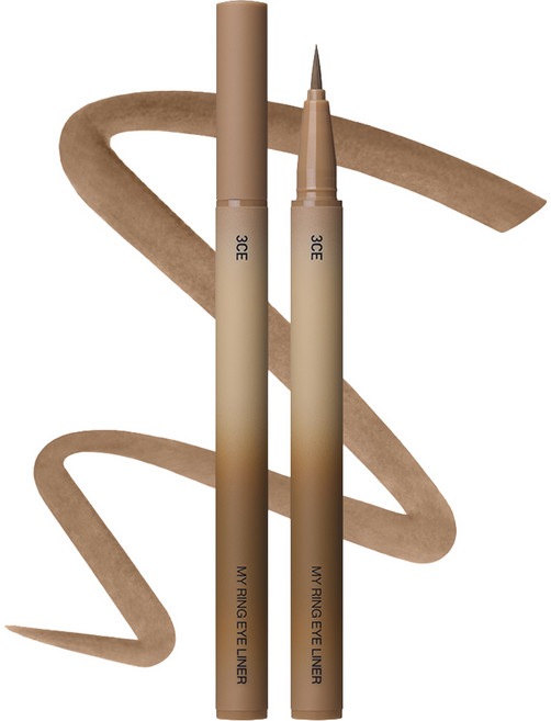 3CE 마이링 아이라이너, 1개, 밀크브라운