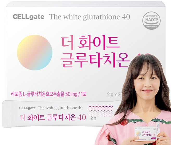 셀게이트 더 화이트 글루타치온 엔캡슐레이션 30p, 60g, 1개
