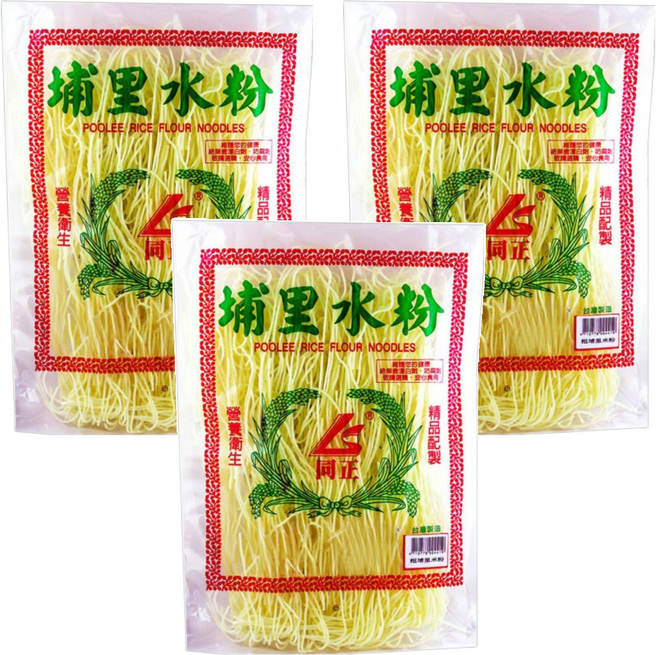 同正 埔里水粉 粗, 400g, 3包