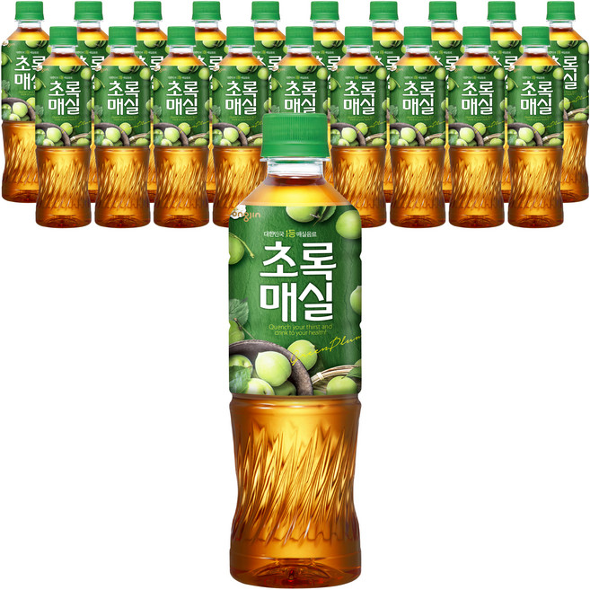 초록매실 페트, 500ml, 20개