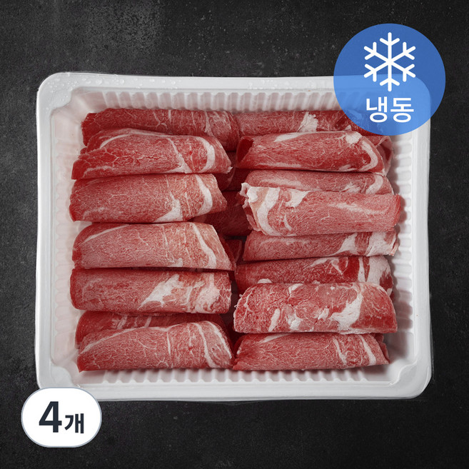 생생양생 양샤브샤브 (냉동), 300g, 4개