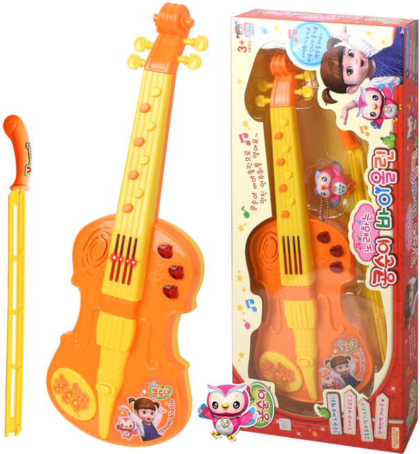 콩순이 노래하는 바이올린 악기놀이, 혼합색상, 1개