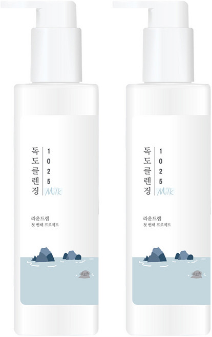 라운드랩 1025 독도 클렌징 밀크, 200ml, 2개