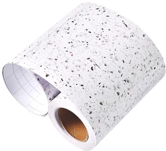 iINDOORS 英倫家居 木紋踢腳線 腰線貼 木紋踢腳線 M(10 x 0.1m), 素面 白色, 1個