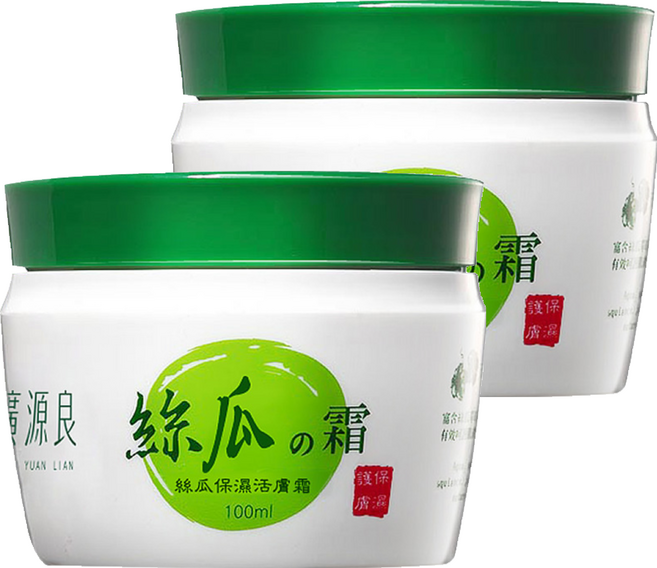 廣源良 絲瓜保濕活膚霜, 100ml, 2罐