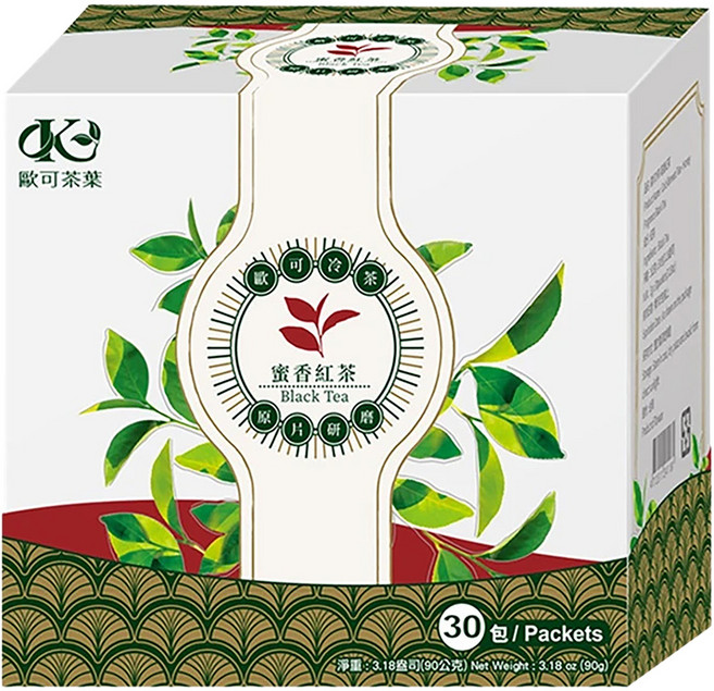 歐可茶葉 冷泡茶 蜜香紅茶, 3g, 30包, 1盒