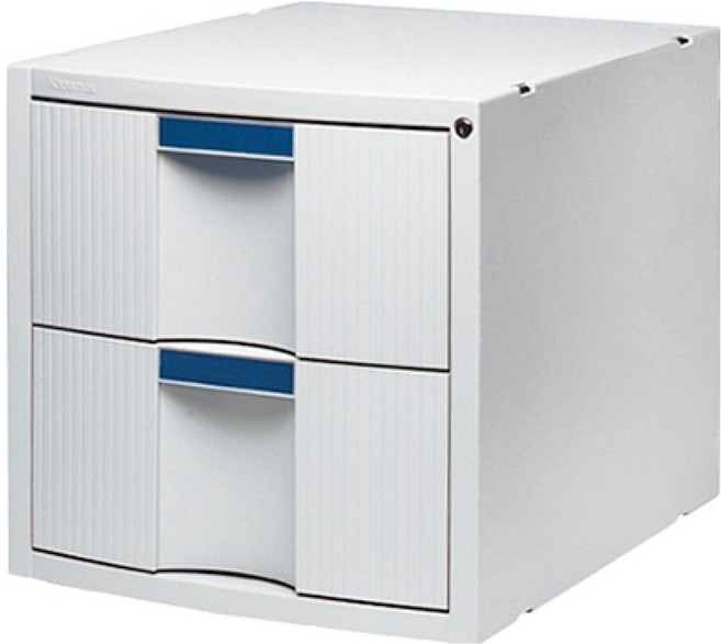 카파맥스 멀티 서류함 324 x 396 x 324 mm, 혼합 색상, 2단