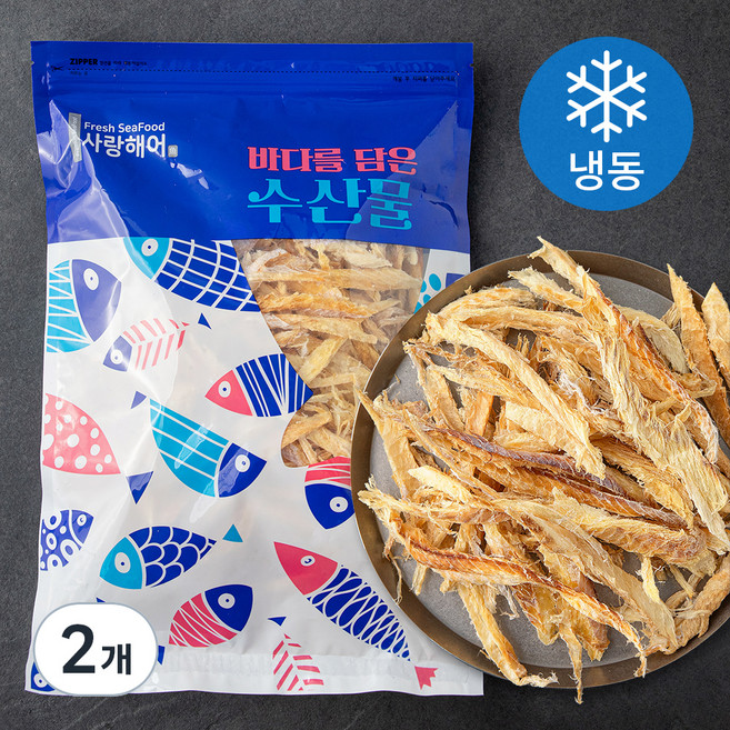 사랑해어 황태채 (냉동), 300g, 2개