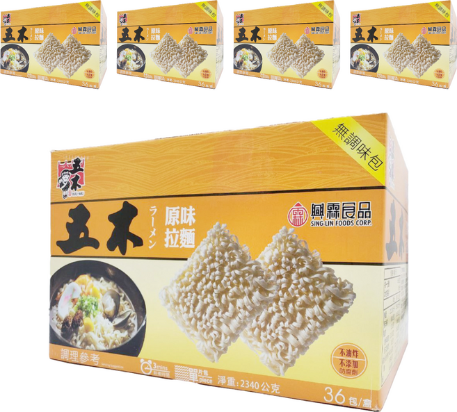 五木 原味拉麵, 2.34kg, 5盒