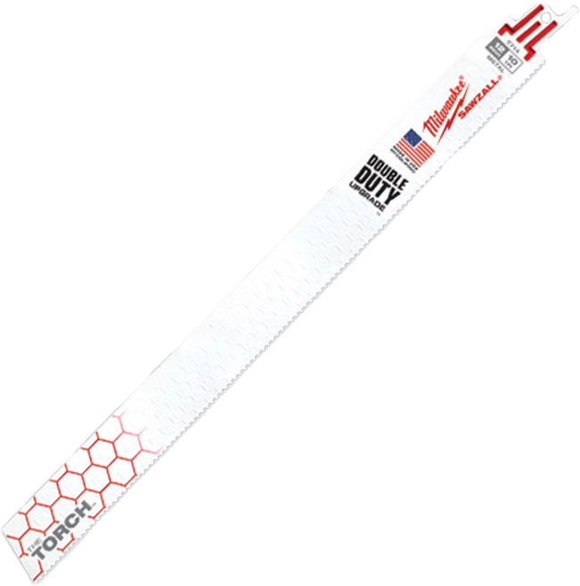 Milwaukee 美沃奇 台灣公司貨 鐵工專用軍刀鋸 48-00-5714 12吋 紅黑色, 5個