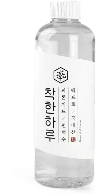 착한하루 피톤치드 편백수, 450ml, 1개