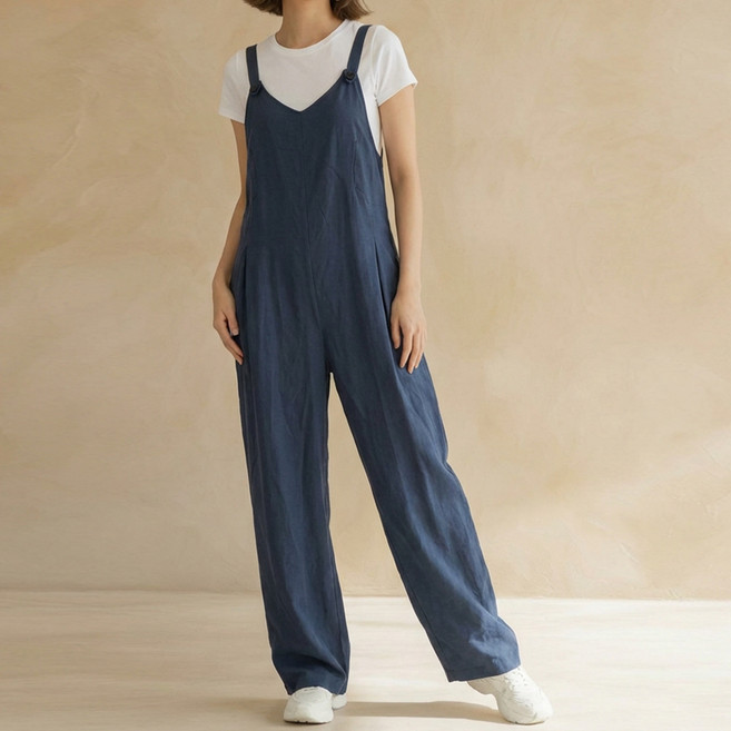 아뗄릭 듀이 루즈핏 오버롤 멜빵 점프수트 11460