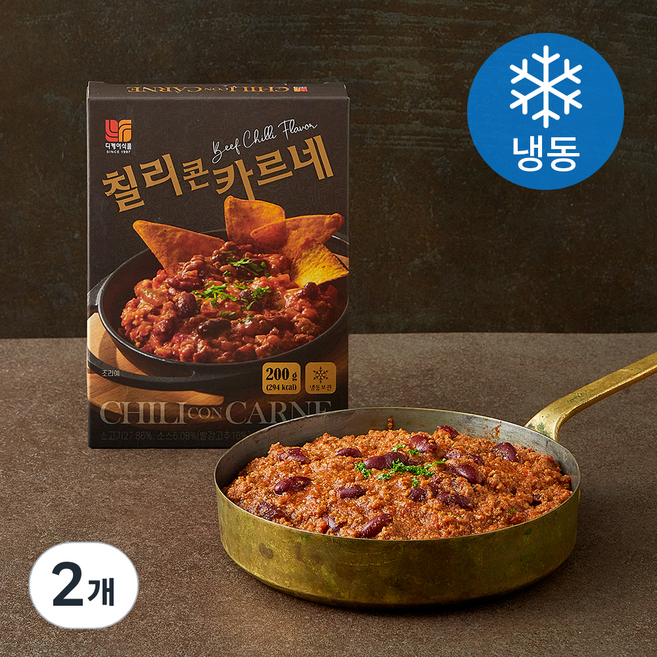 칠리 콘 카르네 (냉동), 200g, 2개