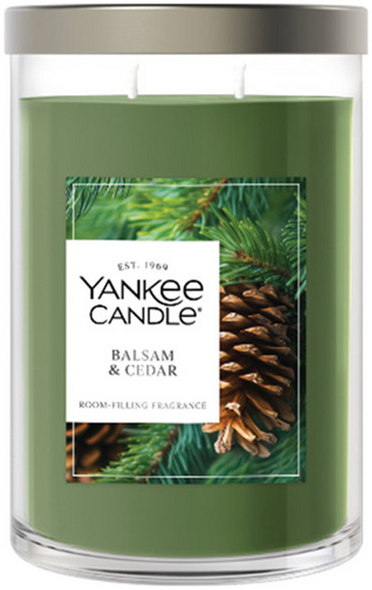양키캔들 시그니처 라지 캔들, 발삼 앤 시더, 567g, 1개