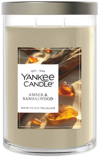 양키캔들 시그니처 라지 캔들, 앰버앤샌들우드, 567g, 1개