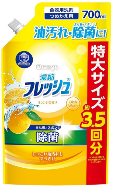 第一石鹼 Kitchen Club 中性洗碗精 補充包, 700ml, 1包