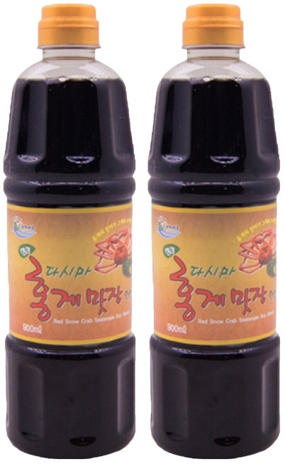 미래웰푸드 홍게다시마 간장소스, 2개, 900ml