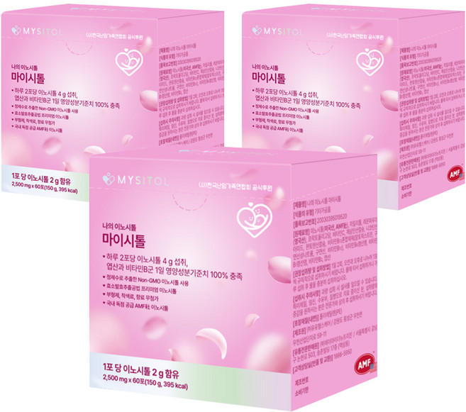 마이시톨 나의 이노시톨, 150g, 3개
