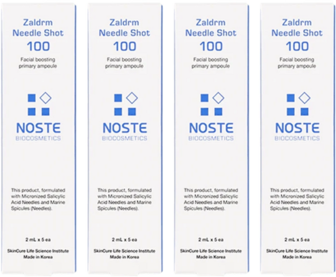 NOSTE Zaldrm 微針感保濕喚膚精華 臉部保養 2ml x 5 ea, 10ml, 4盒