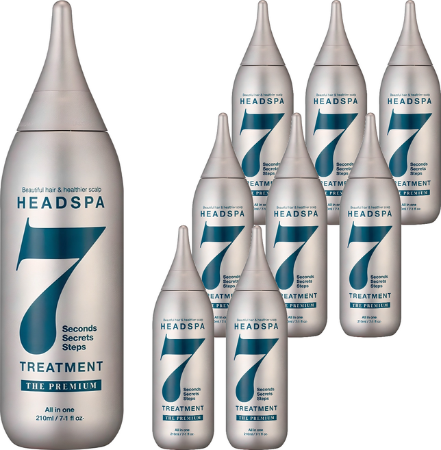 헤드스파7 더 프리미엄 헤어 트리트먼트, 210ml, 9개