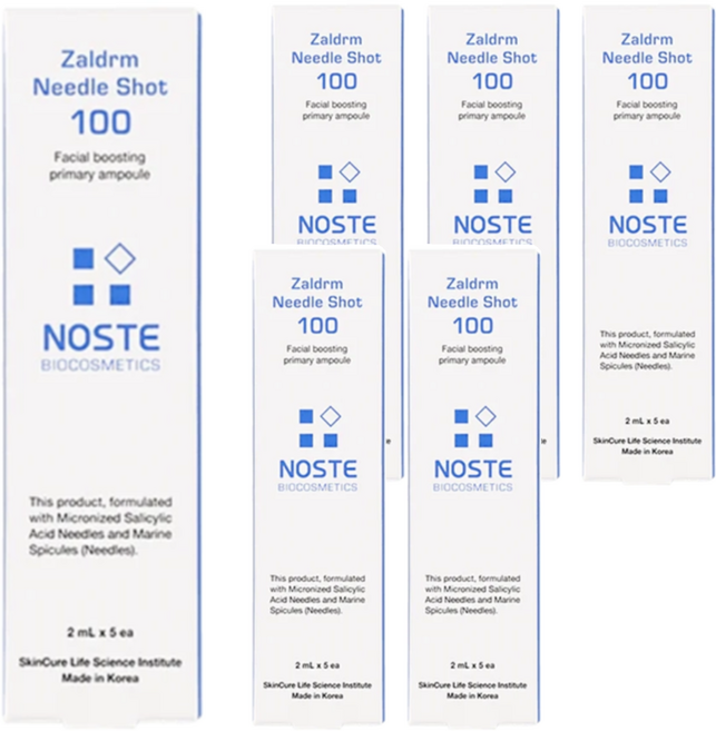 NOSTE Zaldrm 微針感保濕喚膚精華 臉部保養 2ml x 5 ea, 10ml, 6盒