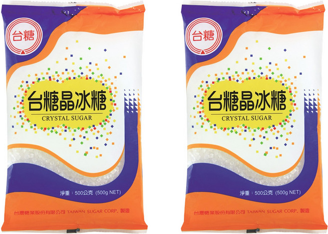 台糖晶冰糖, 500g, 2包