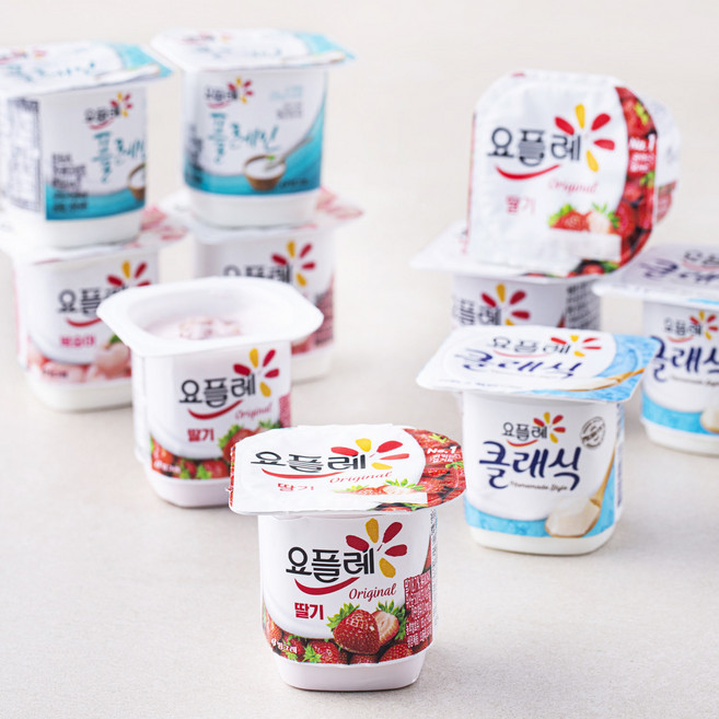 요플레 요거트, 85g, 10개입, 1세트