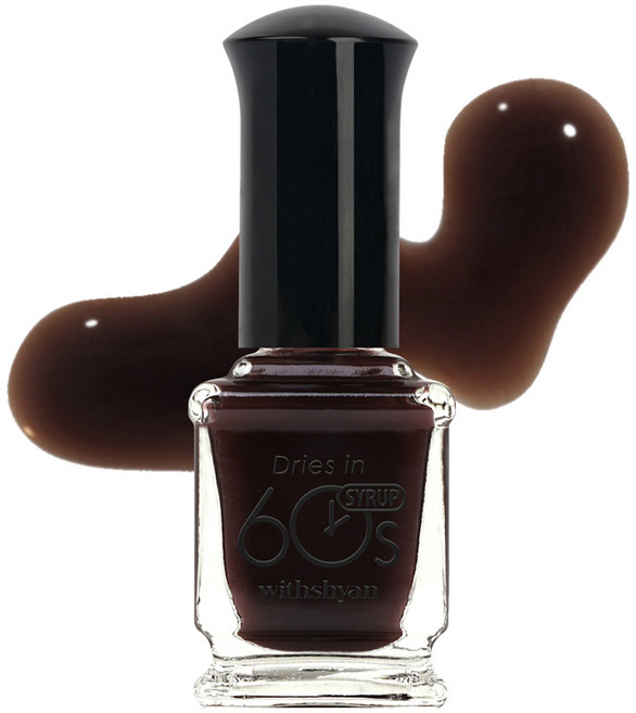 위드샨 60초 매니큐어, M121 밤송이시럽, 9ml, 1개