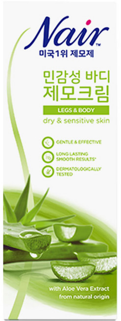 네어 민감성 제모크림 팔/다리용, 200ml, 1개