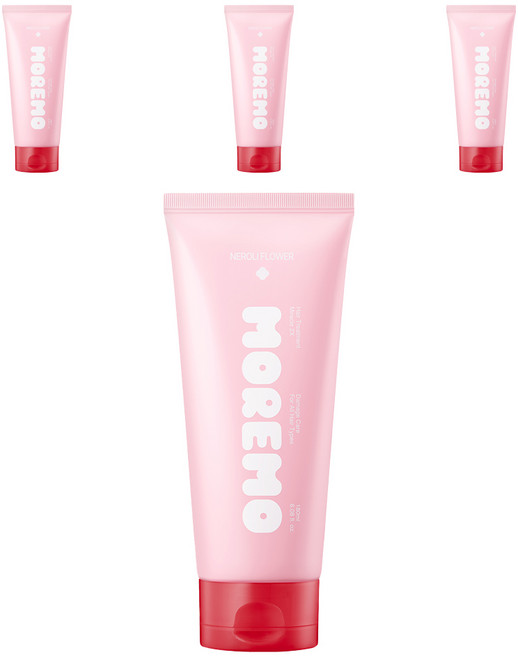 모레모 헤어 트리트먼트 미라클 투엑스 네롤리 플라워, 180ml, 4개