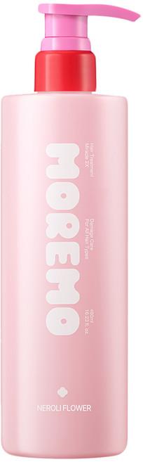 모레모 헤어 트리트먼트 미라클 투엑스 네롤리 플라워, 480ml, 1개