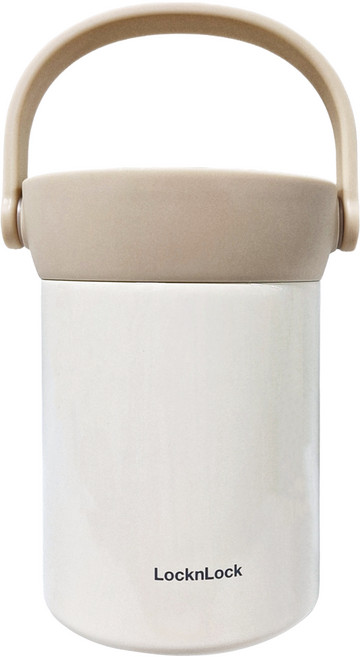 LocknLock 樂扣樂扣 悠悠保溫桶 LHC8050WHT WHT-CN-4, 白色, 1.3L, 1個
