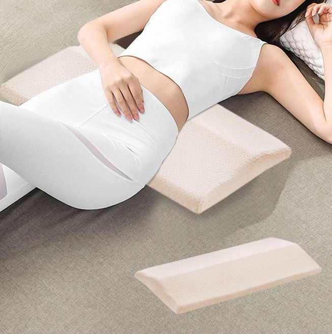 에델린 요추 허리베개 쿠션, 베이지