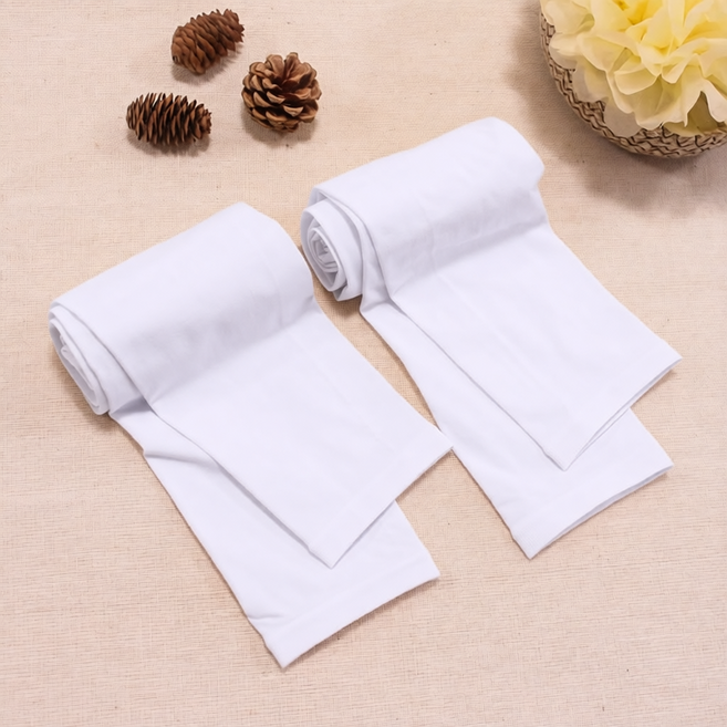 비단길 여아용 보드레 무발 발레스타킹 2켤레