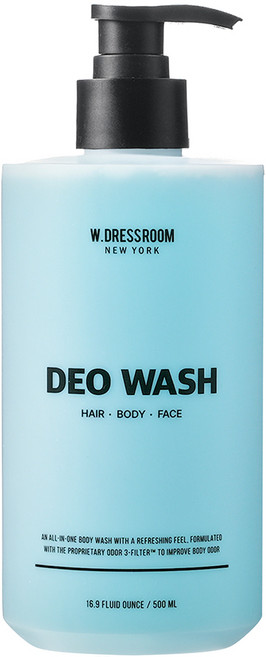 W.DRESSROOM 多麗絲 完美體香沐浴露, 500ml, 1個
