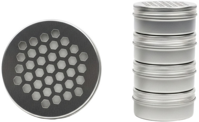 알루미늄 방향제 케이스 80ml, 사각, 5개