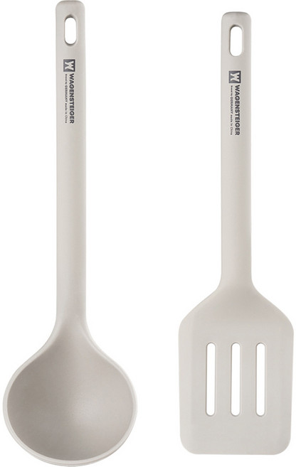 바겐슈타이거 에델 실리콘 키친툴 2종 세트, 국자 + 뒤집개, 라이트, 1개