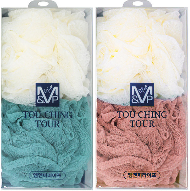 엠엔피라이프 고급형 샤워볼, 랜덤발송, 2개입, 1세트