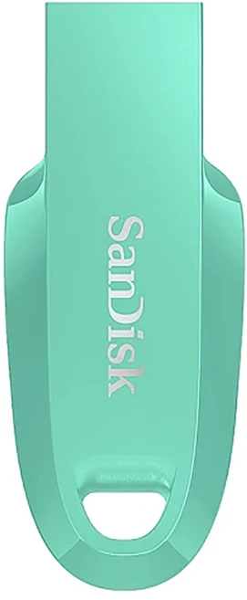 SanDisk 晟碟 Ultra Curve USB 3.2 Gen 1 隨身碟 綠色, 64GB, 1個