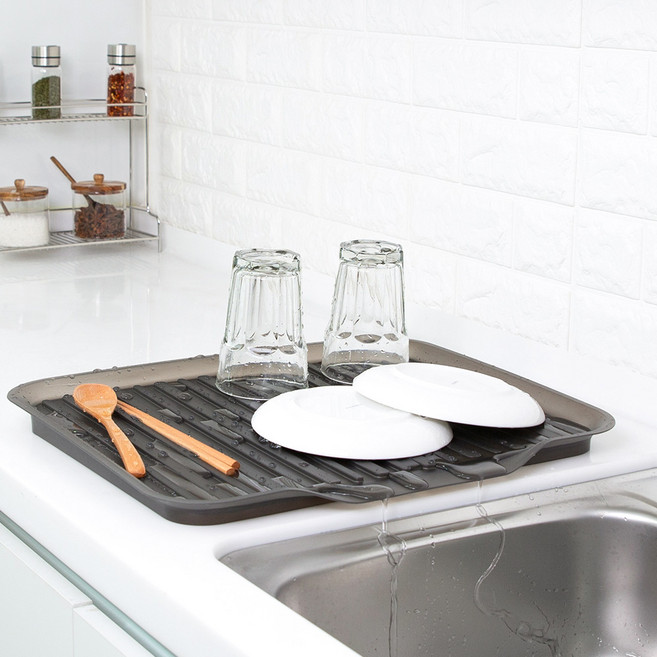 4BNK 국내 제조 국산 프라임 물빠짐 쟁반, 1단, 1개