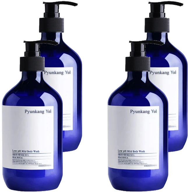 편강율 약산성 마일드 바디워시, 500ml, 4개 - 쿠팡