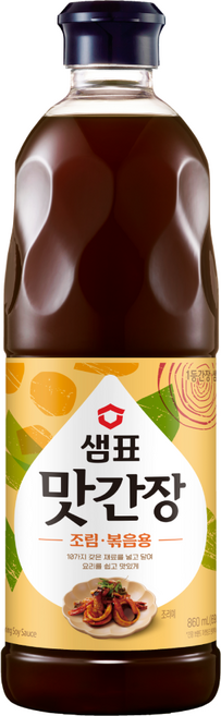 샘표 맛간장 조림볶음용, 860ml, 1개